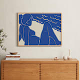 "Beach Day" - Art Print in Seaside Reverie by Roochita Chachra - In a Room