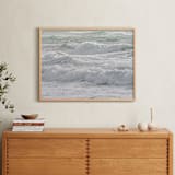 "Seaside #50" - Art Print in Wavey Green by Tal Paz-Fridman - In a Room