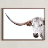 "Holden Caulfield" - Art Print in Earth by Amy Carroll - Framed