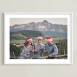 "The Big Picture: Holiday Framed Photo" - Framed Photo in White by Minted - Framed