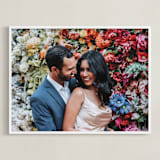 "The Big Picture: Valentine's Framed Photo" - Framed Photo in White by Minted - Framed