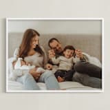 "The Big Picture: Mother's Day Framed Photo" - Framed Photo in White by Minted - Framed