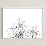 "Fly Fly Away" - Art Print in Night by Karen Kaul - Framed