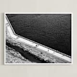 "Studies of negative" - Art Print in infinity black by Van Tsao - Framed