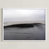 "Alda" - Art Print in Charcoal Grey by Miranda Mol - Framed