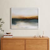 "Skiff" - Art Print in Marine Blue by Mya Bessette - In a Room
