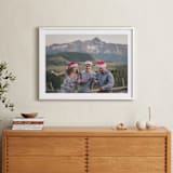 "The Big Picture: Holiday Framed Photo" - Framed Photo in White by Minted - In a Room
