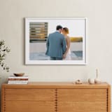 "The Big Picture: Valentine's Framed Photo" - Framed Photo in White by Minted - In a Room