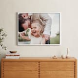 "The Big Picture: Father's Day Framed Photo" - Framed Photo in White by Minted - In a Room