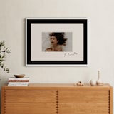 "Bold Frame: Landscape" - Framed Photo in Vanilla by Lori Wemple - In a Room