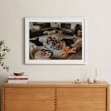"The Big Picture: Mother's Day Framed Photo" - Framed Photo in White by Minted - In a Room
