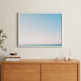 "Martha's Horizon" - Art Print in Sky Blue by Whitney Deal - In a Room