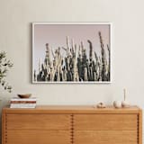 "Summer Cactus" - Art Print in pastel palette by Wilder California - In a Room