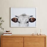 "Wee Staredown" - Art Print in Farm by Amy Carroll - In a Room