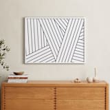 "Tension (Landscape)" - Art Print in Black and White by Jaime Derringer - In a Room