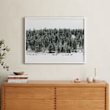 "A Winter Story" - Art Print in Emerald by Jenni Kupelian - In a Room