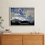 "Sky above us-8" - Art Print in Multi-colored by NSMARK - In a Room