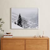 "winter in monochrome" - Art Print in black and white by lulu and isabelle - In a Room