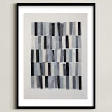"tonality III" - Art Print in Slate by Sara Hicks Malone - Framed
