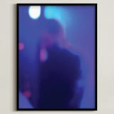 "When in Rome" - Art Print in Purple Haze by Jeff Preuss - Framed