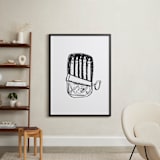 "Packed Like Sardines" - Art Print in Ink by Annie Montgomery - In a Room