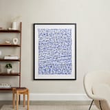 "topical guide" - Art Print in White by raven erebus - In a Room