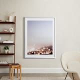 "Warm Evening I" - Art Print in City Sky by Caroline Mint - In a Room