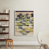 "Letterpress Proof" - Art Print in Worn Blue by 45wall design - In a Room