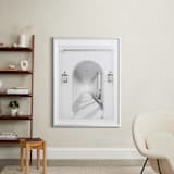 "Arches" - Art Print in Column White by Ilze Lucero - In a Room