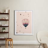 "To The Stars" - Art Print in Pale Pink by Caroline Mint - In a Room