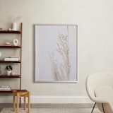 "ghosted neutrals 3" - Art Print in smoke by Baumbirdy - In a Room