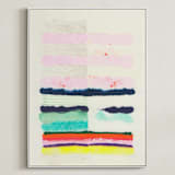"Be The Dreamer" - Art Print in COTTON CANDY by HAPI ART - Framed Canvas