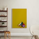 "Chartreuse Bouquet" - Art Print in Chartreuse by Caryn Owen - In a Room