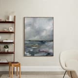 "Le éclat 2" - Art Print in Cloud Blue by Nicoletta Savod - In a Room