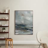 "Le éclat 1" - Art Print in Cloud Blue by Nicoletta Savod - In a Room