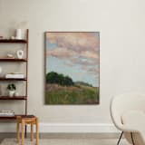 "Panorama 1" - Art Print in Olive by Wendy Keller - In a Room
