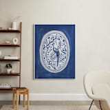 "Chinoiserie Tableware 2" - Art Print in Ink by Teju Reval - In a Room