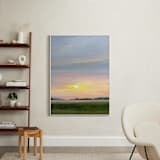 "Summer Glow II" - Art Print in Sunset by Nicole Walsh - In a Room