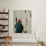 "Winter Thaw No. 1" - Art Print in Warm Grey by Wendy Keller - In a Room