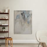 "Who We Are II" - Art Print in Sage and Sand by Christa Kimble - In a Room