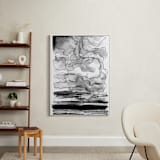 "Kansas" - Art Print in Black & White by Stephanie Nowotarski - In a Room