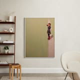 "Vantage Point" - Art Print in Minty Lime by Jamie Peterson - In a Room
