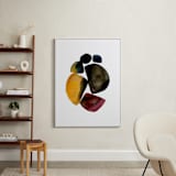 "Interim" - Art Print in Gamboge by Kiana Lee - In a Room