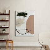 "Shape Shifters" - Art Print in clay salt by Lauren Packard - In a Room