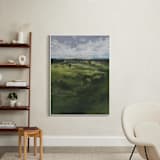 "Tomah" - Art Print in Green Hills by Lorent and Leif - In a Room