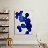 "Lula" - Art Print in Royal Blue by Parima Studio - In a Room