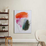 "Protea" - Art Print in Protea Tricolor by Rachel Wadlow - In a Room