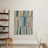 "Non Stop Fun" - Art Print in Lagoon by Pippin Schupbach - In a Room