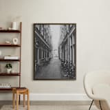 "Amsterdam " - Art Print in Black and White by Teresa Lang Co - In a Room
