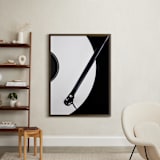 "Silent Disco" - Art Print in High Contrast White and Black Color image by Anika - In a Room